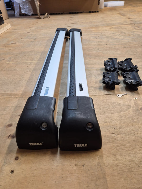 Thule 9595 & 4035, Wingbar Edge set for AUDI A3 Sportback 8V, 13-20 Hatchback