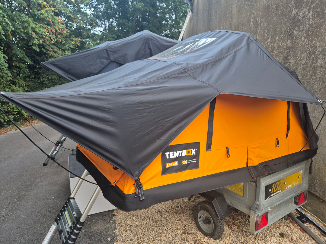TentBox Lite 2.0 Roof Tent - Ex Demo Sunset Orange