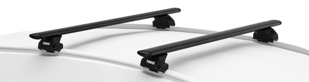 Thule Roof Bar Set for VOLKSWAGEN Caravelle 4-dr Bus 2025 onwards - Flush Rails (Wingbar Evo Black)