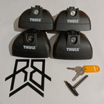 Thule 753 Footpack Used once (Fixed Point & Flush Rail)