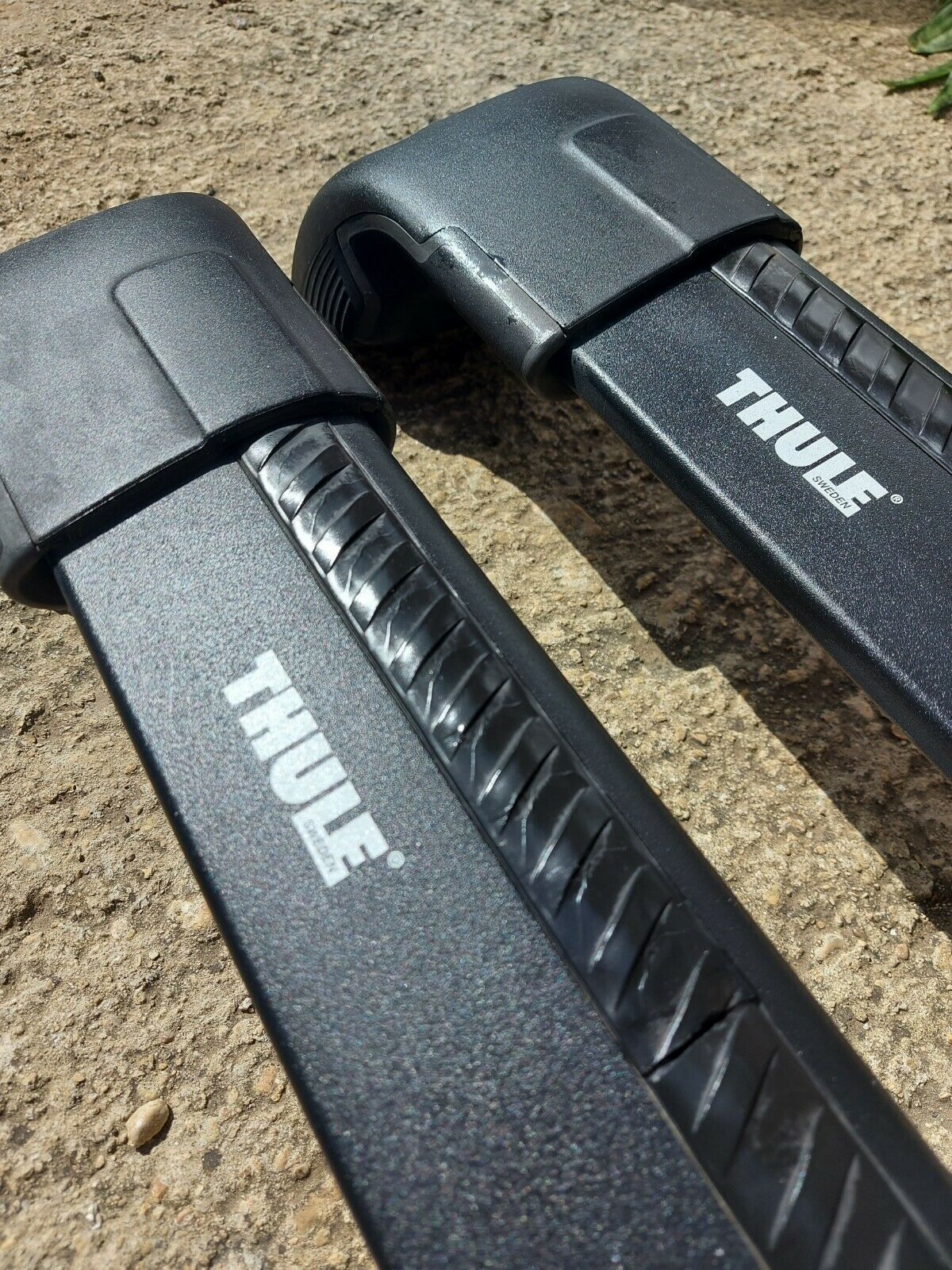 Thule 9591B Wingbar Edge Good Condition Thule Roof Bars Roof Boxed